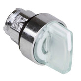 3-position illuminated transparent selector